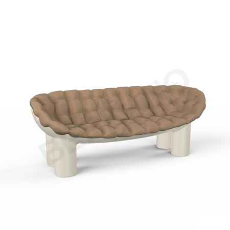 Диван SLON Bone Brown, Cappuccino