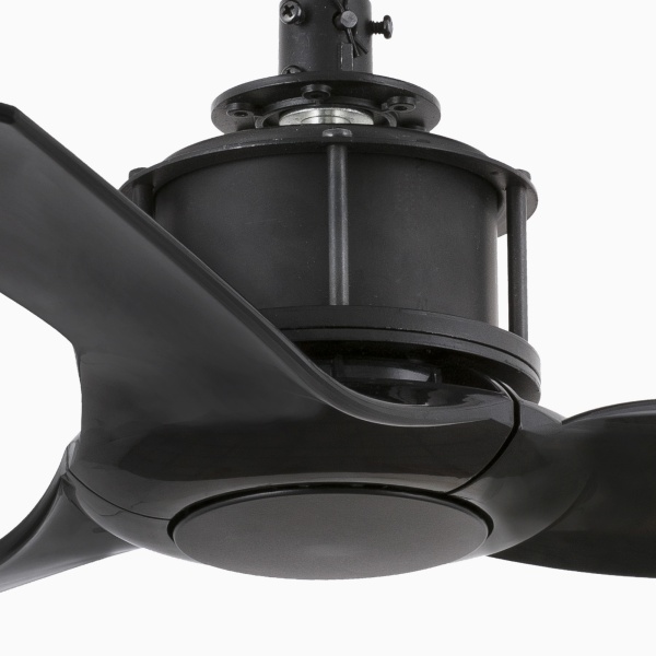 Матовый черный вентилятор Just Fan XS DC 81см SMART от интернет-магазина IDODOM.RU