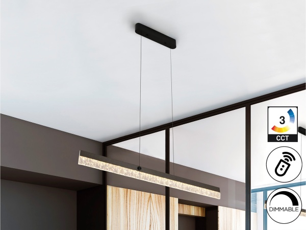 IXIAS Подвесной светильник темно-серый, прозрачный от интернет-магазина IDODOM.RU