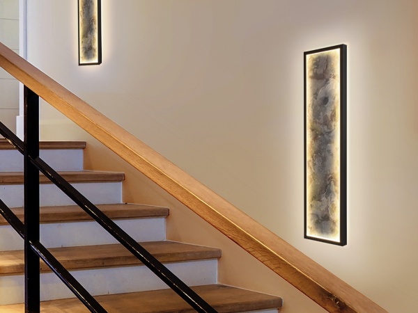 Настенный светильник Stone CCT- черный LED L60 от интернет-магазина IDODOM.RU