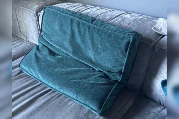 Подушка из цельной пены, с кантом, с бортом , со съемным чехлом, 65/50/10 - Бостон