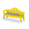 Скамейка Province Yellow, Bone Brown