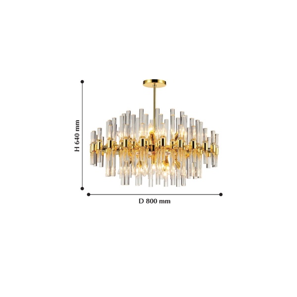 Люстра подвесная Сelebratio от интернет-магазина IDODOM.RU