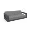 Диван Quarter lounge с подушками графитового цвета, аксессуар серого цвета