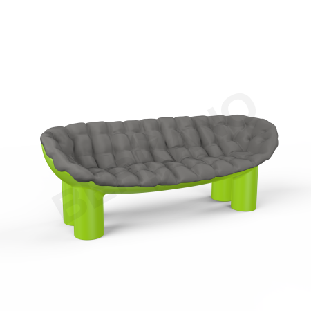 Диван SLON Spring Green, Graphite