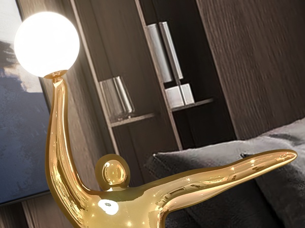 Фигура El globo 1L - золотая от интернет-магазина IDODOM.RU