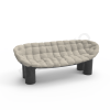 Диван SLON Black Granite, Bone Brown