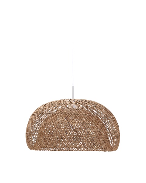 Isora Абажур из ротанга с натуральной отделкой Ø60 см от интернет-магазина IDODOM.RU