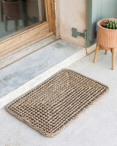 Коврик Yariela из натуральных волокон 60 x 40 см от интернет-магазина IDODOM.RU