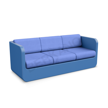 Диван Grace с подушками Wave Blue, Navy