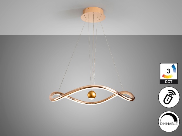 Romina Люстра блестящее золото от интернет-магазина IDODOM.RU