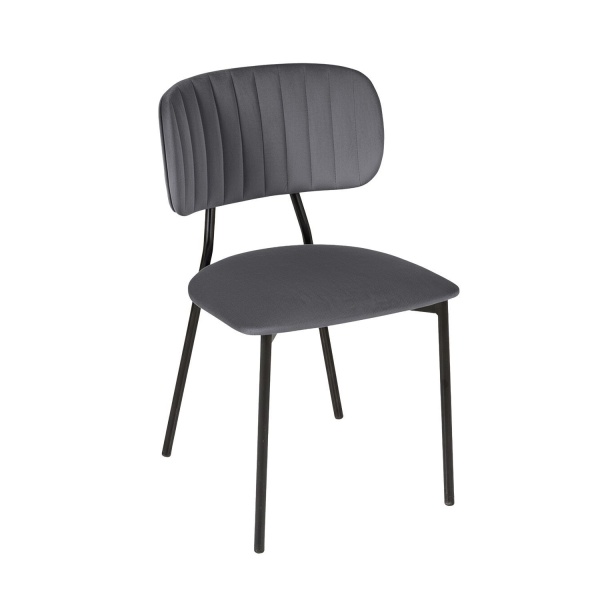 Стул Frost, бархат серый 27 от интернет-магазина IDODOM.RU