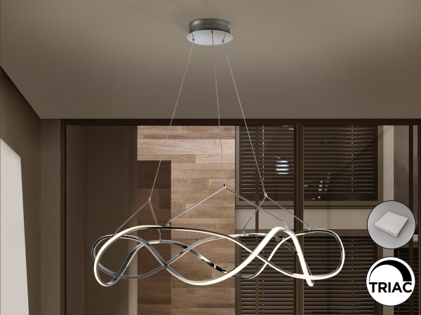 Подвесной светильник Molly LED хром DIM от интернет-магазина IDODOM.RU