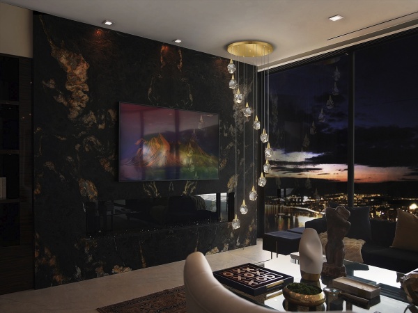 Люстра Aquaria 12L матовое золото от интернет-магазина IDODOM.RU