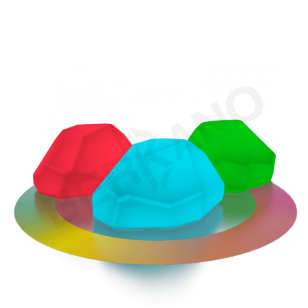 Светильник Polystone 30 Snow White RGB ACC подсветка перезаряжаемая
