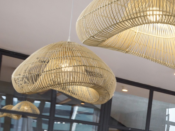 Подвесной светильник Sabah из натурального ротанга 55CM от интернет-магазина IDODOM.RU