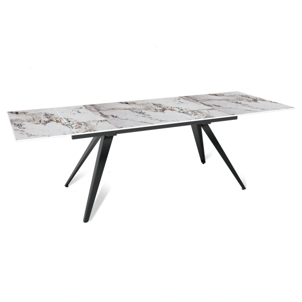 Стол раскладной Asti (160+40+40), керамика глянцевая Top Pandora от интернет-магазина IDODOM.RU