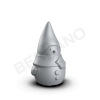 Светильник Mr. Snowman M серого цвета