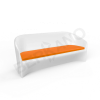 Диван Oasis Snow White, Orange