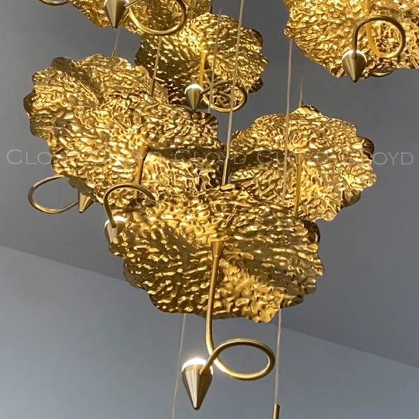 Подвесной светильник Cloyd KIRIBATI P1 / Ø20 см - латунь (арт.11374) от интернет-магазина IDODOM.RU