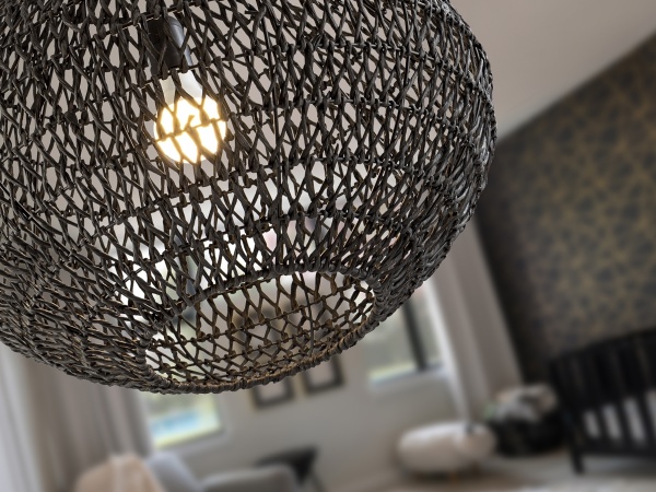 Maon Подвесной светильник из бумажного шнура черный от интернет-магазина IDODOM.RU