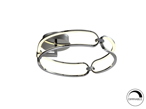 Потолочный светильник Colette Ø47 хром от интернет-магазина IDODOM.RU