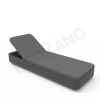 Шезлонг Grace Coal Black, Dark grey
