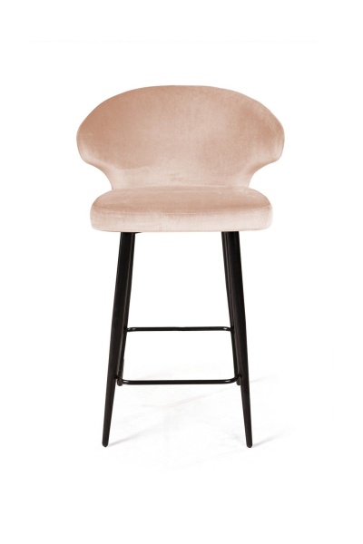 Стул полубарный Richard, бархат бежевый 5 от интернет-магазина IDODOM.RU