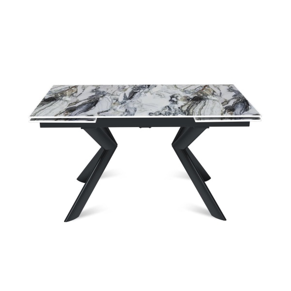 Стол раскладной Bridge (140+40+40), керамика глянцевая Cold Jade от интернет-магазина IDODOM.RU