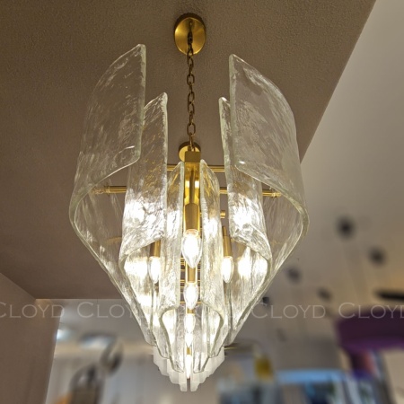 Люстра Cloyd PAMIR C12 / шир. 100 см - латунь (арт.11360) от интернет-магазина IDODOM.RU