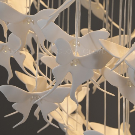 Люстра Cloyd TROPICA C9 / выс. 120 см - керамика - золото (арт.11332) от интернет-магазина IDODOM.RU