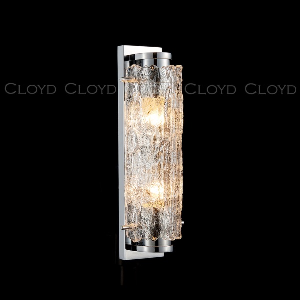 Бра Cloyd AMUNDSEN W2 / выс. 31 см - хром (арт.20439) от интернет-магазина IDODOM.RU