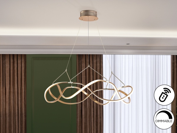 Подвесной светильник Molly 80Ø  розовое золото DIM от интернет-магазина IDODOM.RU