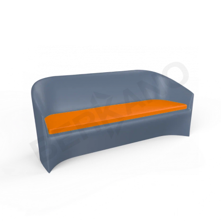 Диван Oasis Wave Blue, Orange