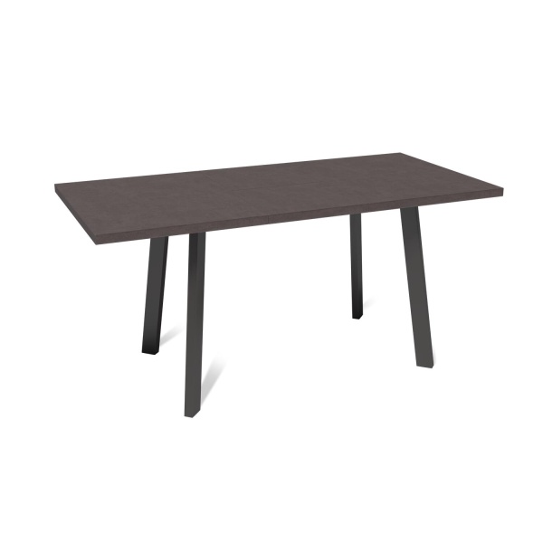Стол TEO раскладной (120+40), камень темный от интернет-магазина IDODOM.RU