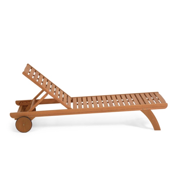 Шезлонг Beila из массива эвкалипта от интернет-магазина IDODOM.RU