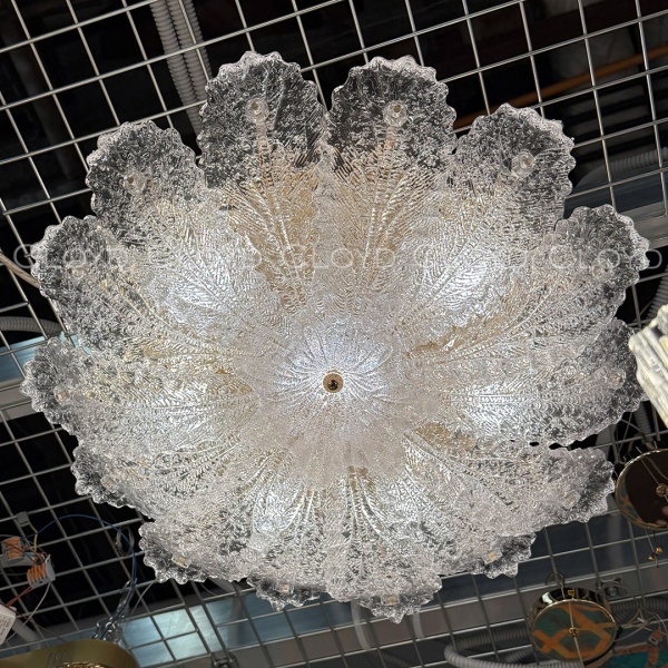 Потолочный светильник Cloyd HERBARY-A FM8 / Ø60 см - бесцвет. стекло (арт.10692) от интернет-магазина IDODOM.RU