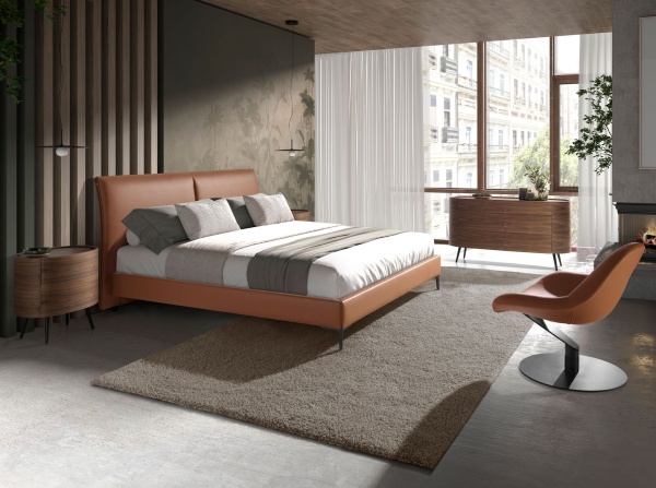 Овальная прикроватная тумбочка AC2001NS /7074 от интернет-магазина IDODOM.RU