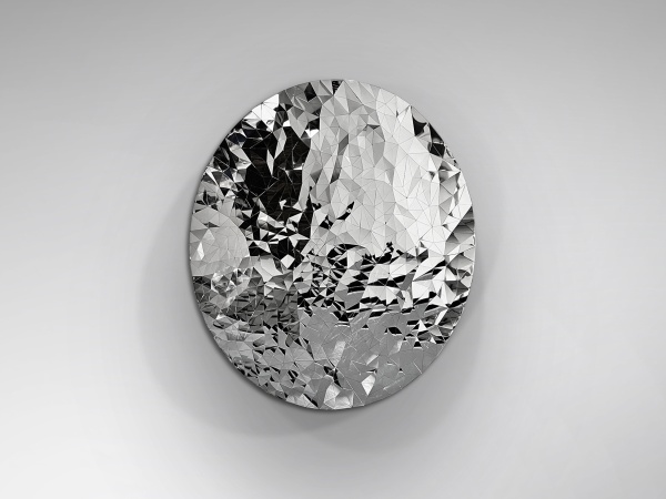 Барельеф Polyedric хромированный от интернет-магазина IDODOM.RU