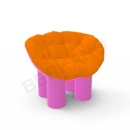 Кресло SLON Kids Royal Purple, Orange