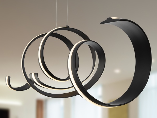 Amara Люстра горизонтальная черный матовый от интернет-магазина IDODOM.RU