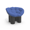 Кресло SLON Kids Black Granite, Navy