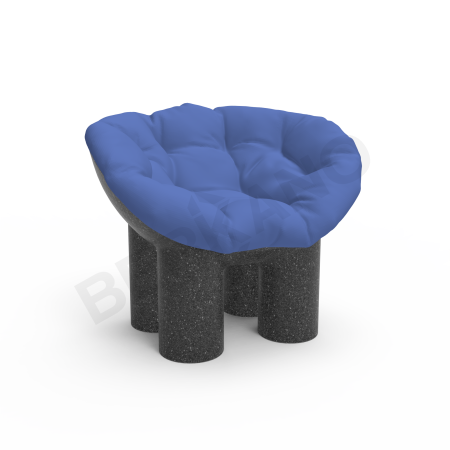 Кресло SLON Kids Black Granite, Navy