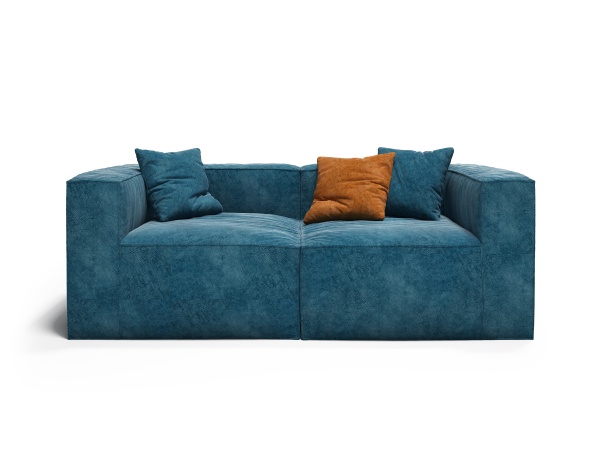 Диван Фри ДФ001 прямой двухместный - Эконом микровелюр