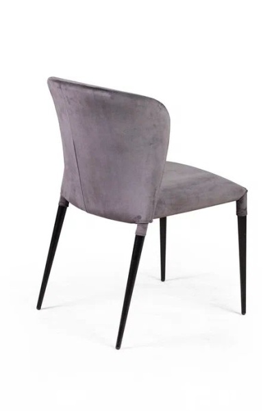 Стул Albert (Альберт), бархат антрацит 14 от интернет-магазина IDODOM.RU