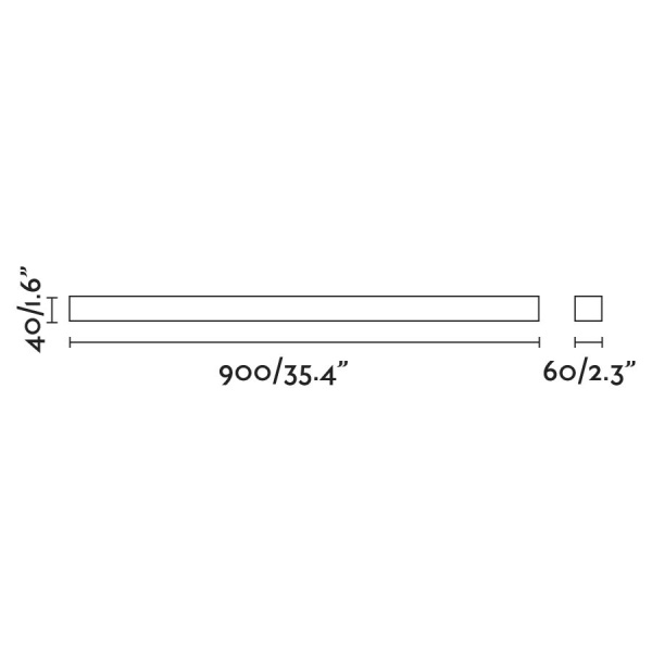 Настенный светильник Nilo-2 LED черный18Вт от интернет-магазина IDODOM.RU