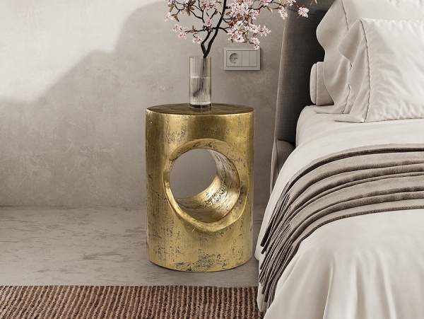 Hole Приставной столик золотой от интернет-магазина IDODOM.RU