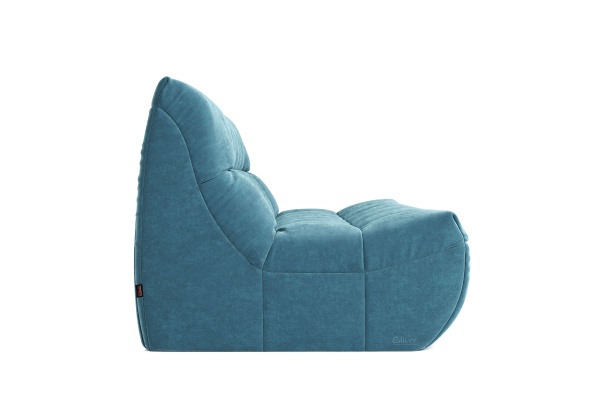 Диван ДеИтали™️ прямой 3-х местный - Эконом микровелюр