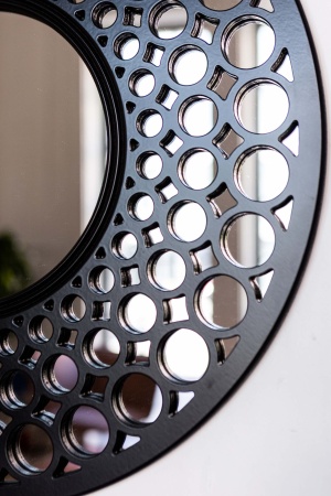 Зеркало Round Black от интернет-магазина IDODOM.RU