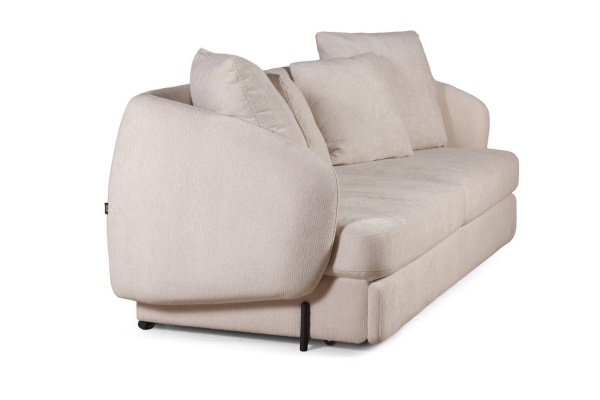 Bubble диван-кровать прямой, шенилл Reef cream от интернет-магазина IDODOM.RU